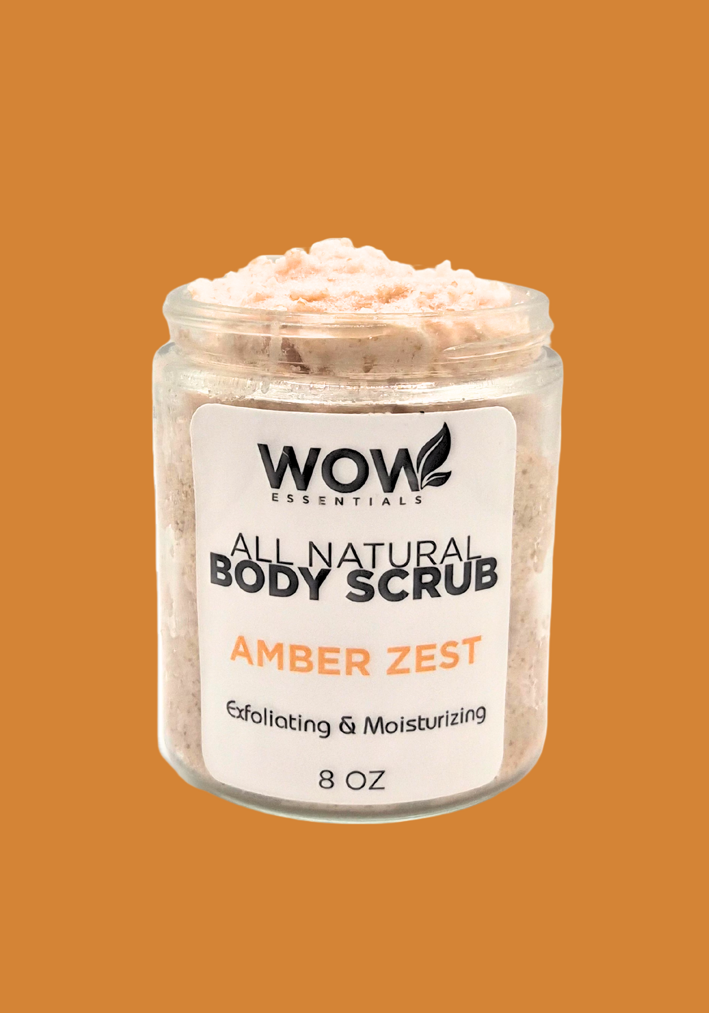 Natural Body Scrub - AMBER ZEST
