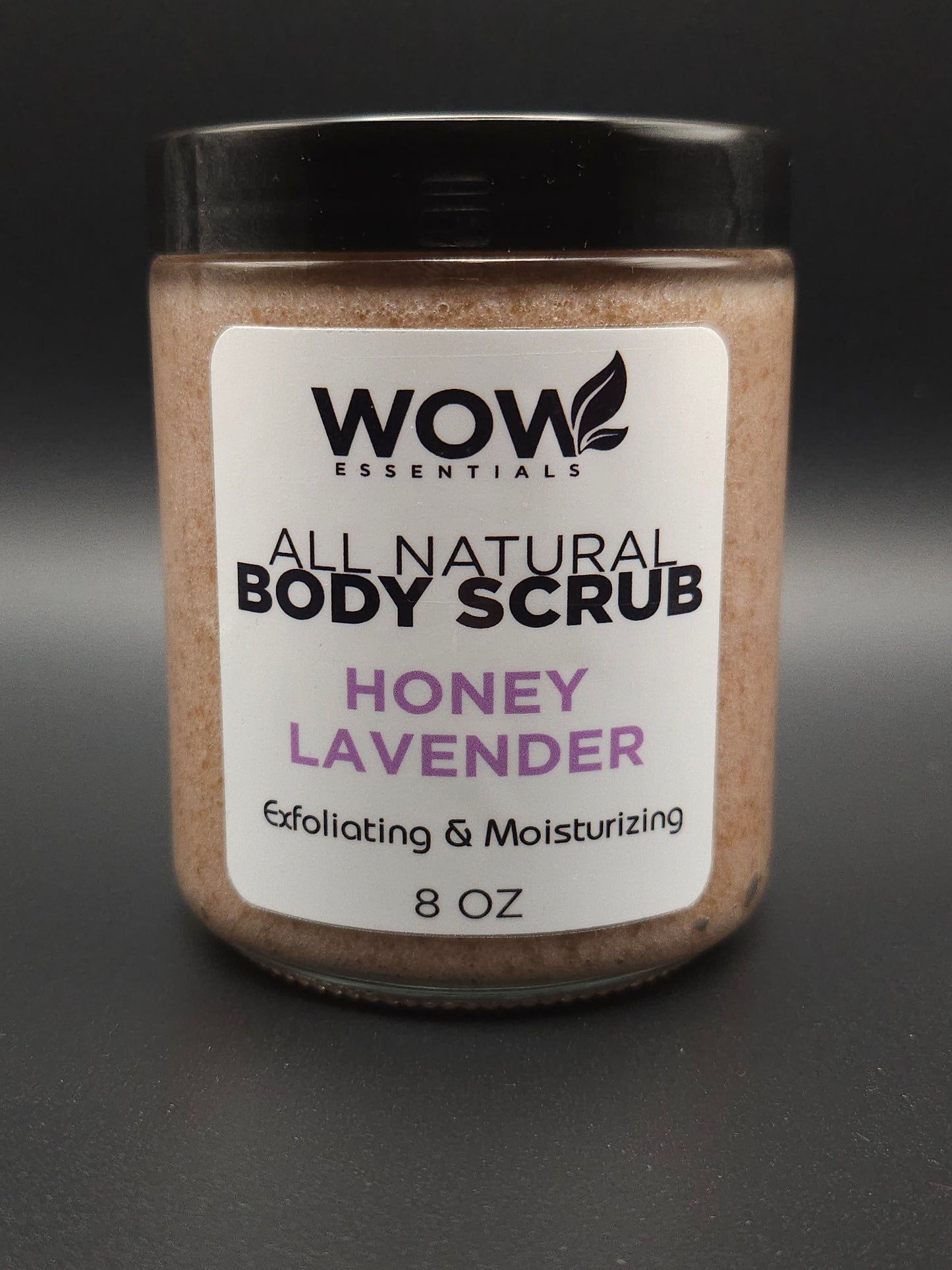 Natural Body Scrub -HONEY LAVENDER