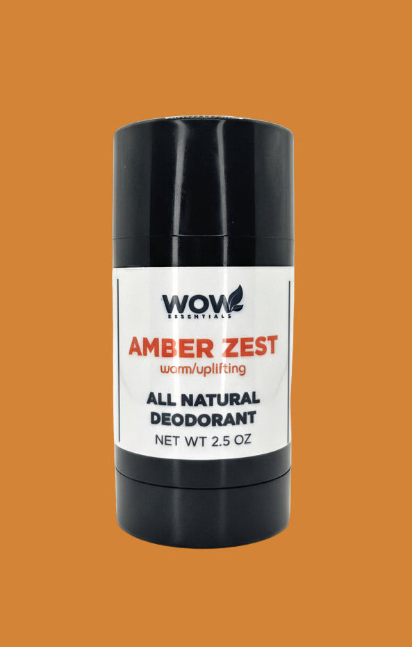 Natural Deodorant -AMBER ZEST